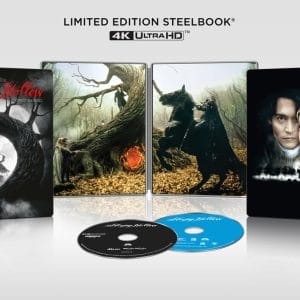 Sleepy Hollow 25th Anniversary 4K UHD Steelbook + Blu-Ray + Digital Copy