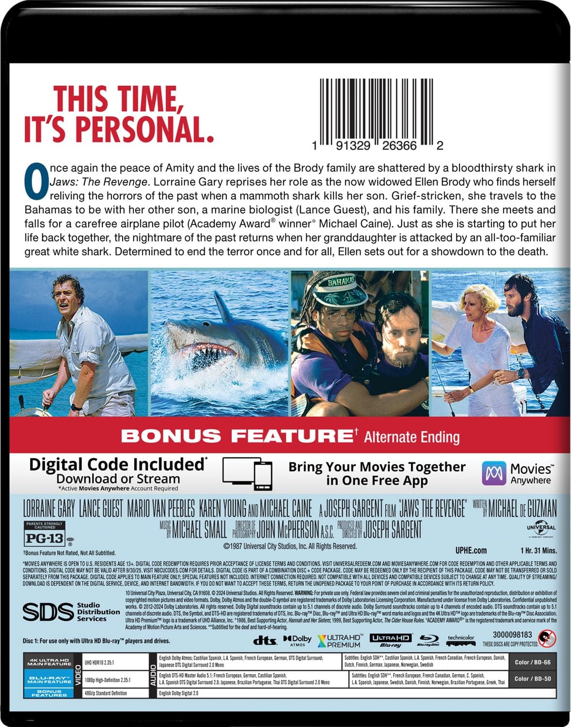 Jaws The Revenge 4K Ultra HD + Blu-ray + Digital - Image 3