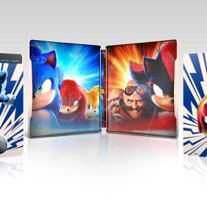 Sonic The Hedgehog 3 [4K Steelbook + Blu-Ray + Digital Copy]