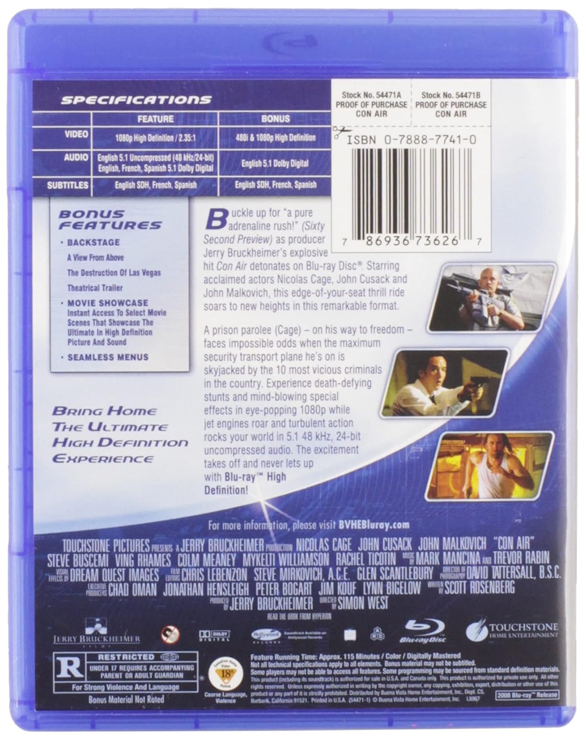 Con Air Blu-ray - Image 2