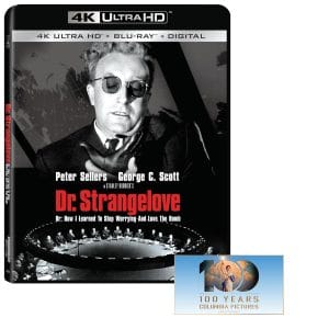 Dr. Strangelove Or How I Learned to Stop Worrying and Love the Bomb 4K + Blu-ray + Digital