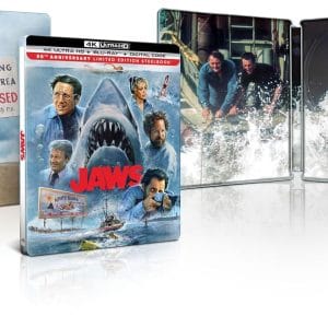 Jaws 50th Anniversary Limited Edition Steelbook 4K Ultra HD + Blu-ray + Digital