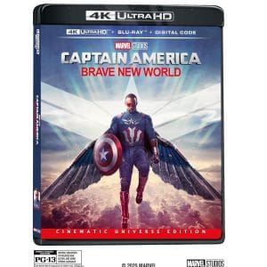 Captain America Brave New World 4K + Blu-ray + Digital