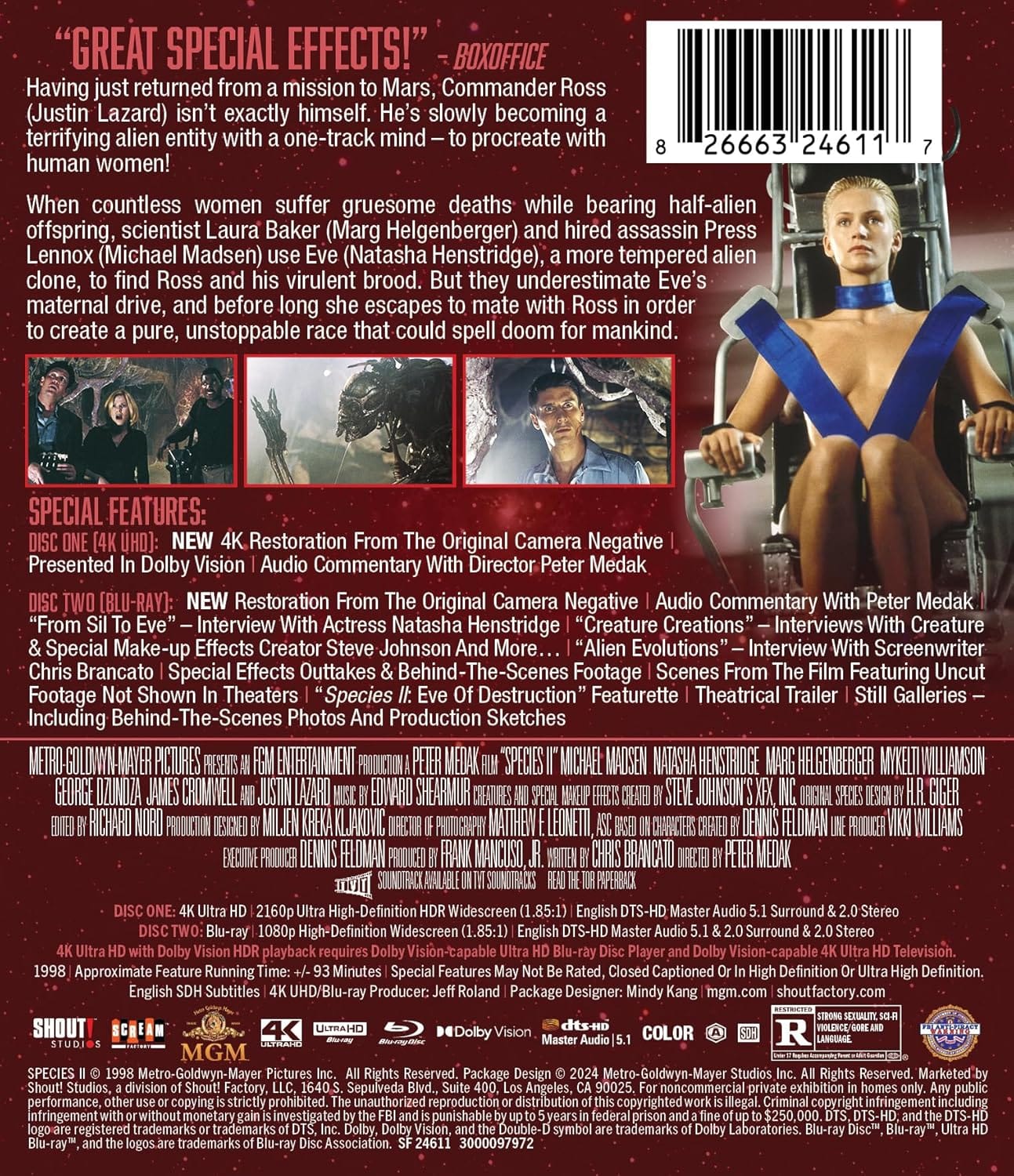 Species II - Collector's Edition 4K Ultra HD + Blu-ray - Image 2