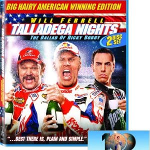Talladega Nights The Ballad of Ricky Bobby 2-Disc Blu-ray – Theatrical + Unrated