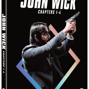 John Wick 1 - 4 Box Set BLURAY