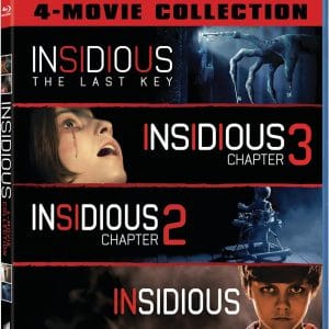 Insidious / Insidious Chapter 2 / Insidious: Chapter 3 / Insidious: The Last Key Set Blu-ray