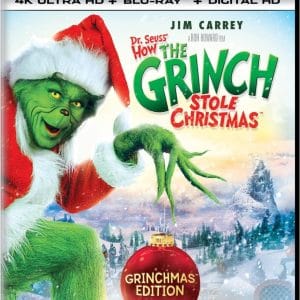 Dr. Seuss' How The Grinch Stole Christmas Grinchmas Edition 4K Ultra HD + Blu-ray + Digital