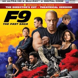 F9 The Fast Saga Director's Cut 4K Ultra HD + Blu-ray + Digital