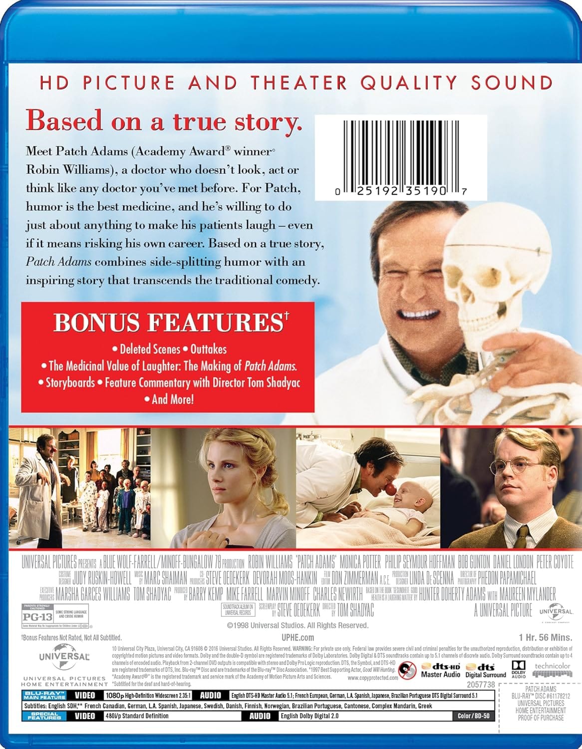 Patch Adams Blu-ray - Image 2