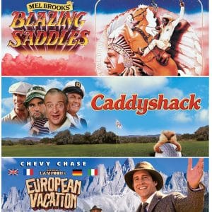 Blazing Saddles / Caddyshack / National Lampoon's European Vacation (Triple Feature) Blu-ray