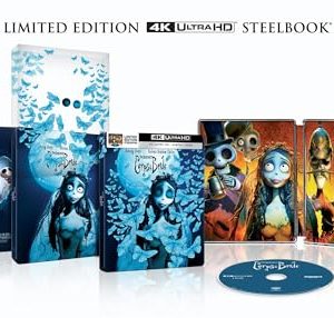 Tim Burton's Corpse Bride Limited Edition Steelbook 4K Ultra HD + Digital