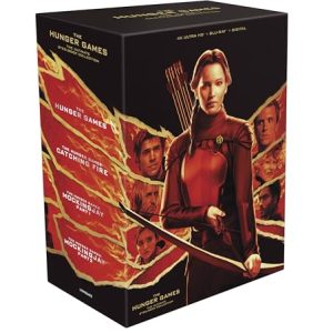 The Hunger Games: Complete 4-Film Collection BLURAY, Digital, 4K ULTRA HD