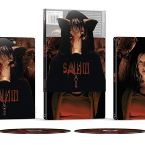 SAW 3 4K+BD+DIGITAL Amazon Exclusive Steelbook 4K – BD unedited cut/ + Digital