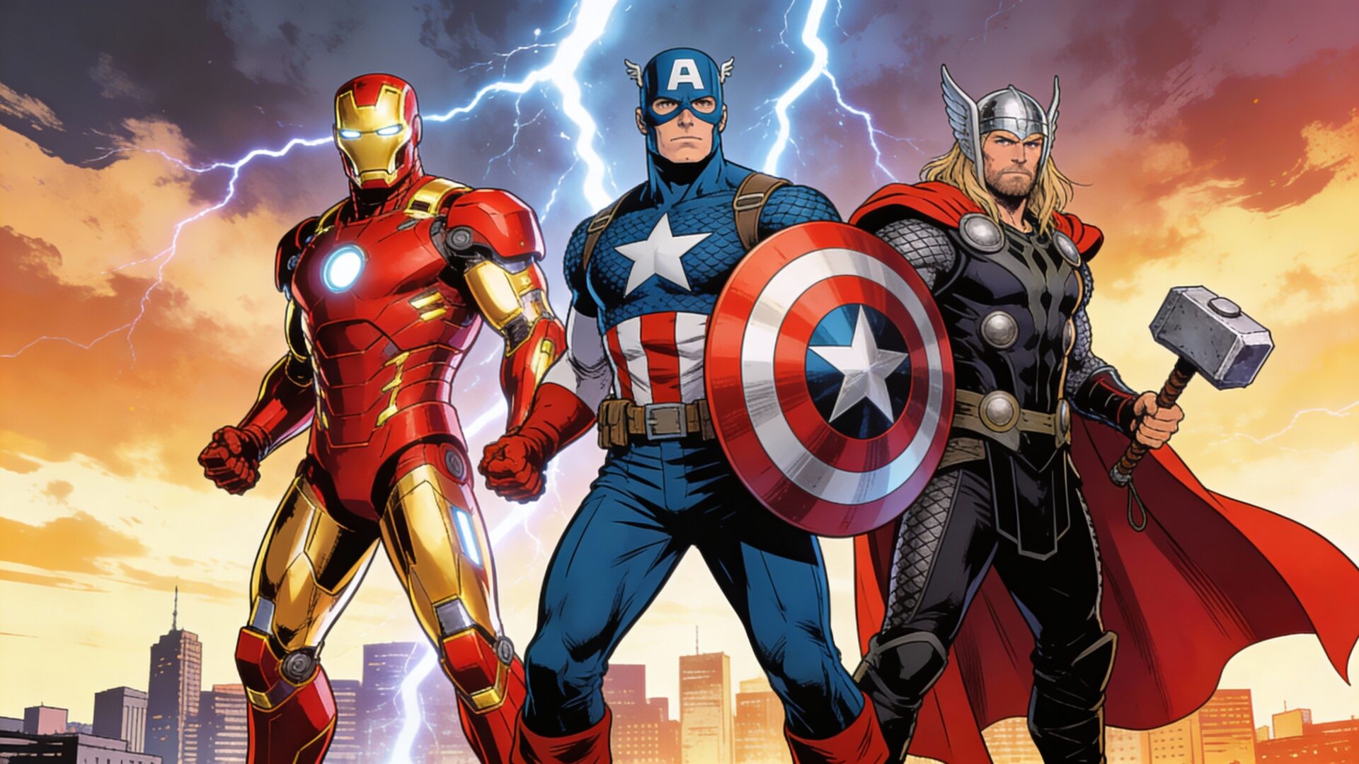 Marvels Big 3 Explained: Iron Man, Captain America & Thor | HeadStark